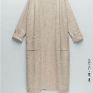 Knit coat